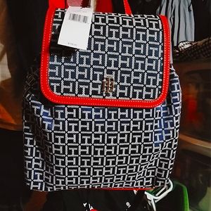Tommy Hilfiger back pack purse